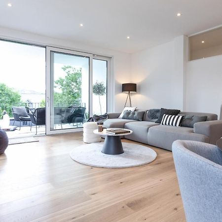 Loft17 Neu Luxus-Loft Design Klima 2-4 Personen Apartment ทราเบิน-ทราร์บาค ภายนอก รูปภาพ
