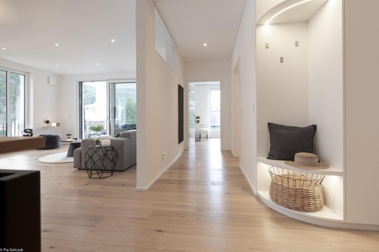 Loft17 Neu Luxus-Loft Design Klima 2-4 Personen Apartment ทราเบิน-ทราร์บาค ภายนอก รูปภาพ