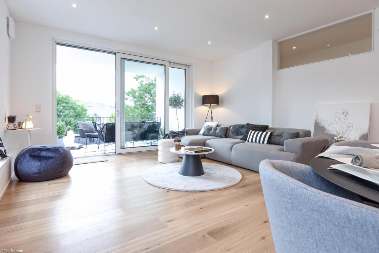 Loft17 Neu Luxus-Loft Design Klima 2-4 Personen Apartment ทราเบิน-ทราร์บาค ภายนอก รูปภาพ