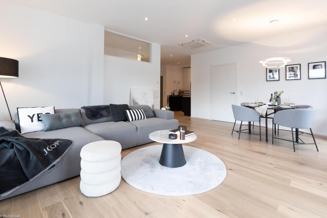 Loft17 Neu Luxus-Loft Design Klima 2-4 Personen Apartment ทราเบิน-ทราร์บาค ภายนอก รูปภาพ