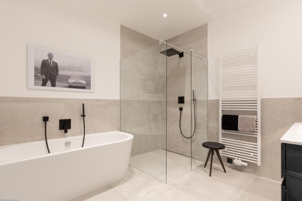 Loft17 Neu Luxus-Loft Design Klima 2-4 Personen Apartment ทราเบิน-ทราร์บาค ภายนอก รูปภาพ