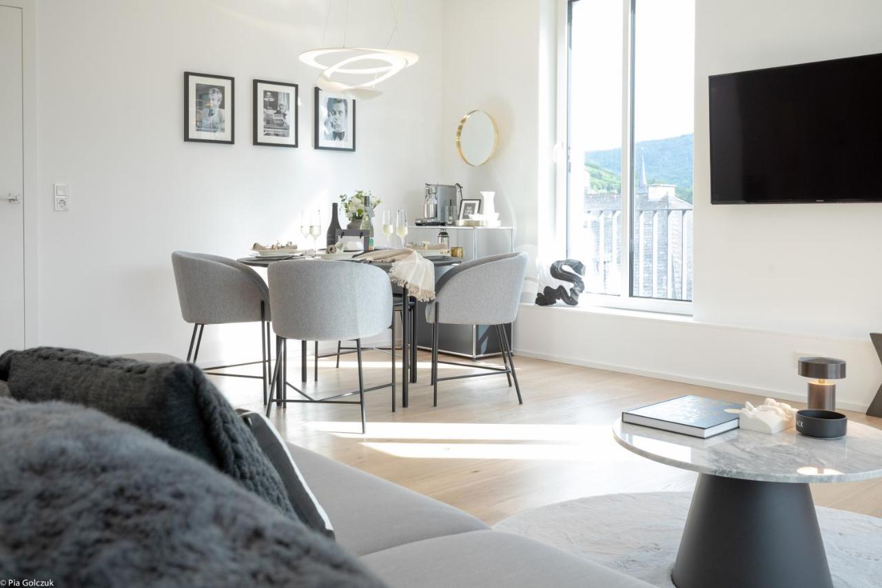 Loft17 Neu Luxus-Loft Design Klima 2-4 Personen Apartment ทราเบิน-ทราร์บาค ภายนอก รูปภาพ