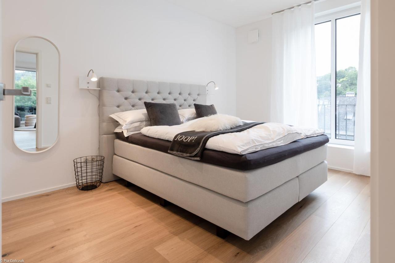 Loft17 Neu Luxus-Loft Design Klima 2-4 Personen Apartment ทราเบิน-ทราร์บาค ภายนอก รูปภาพ